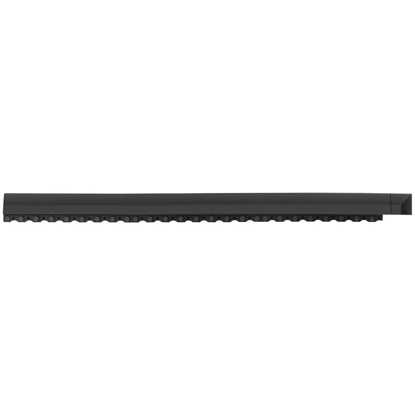 Baguette de fixation - Pour tapis annelé en caoutchouc 10050276 - 95 x 6 x 1 cm - Noir (Couleur(s): Noir)