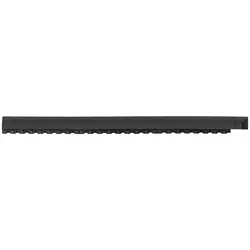 Baguette de fixation - Pour tapis annelé en caoutchouc 10050276 - 95 x 6 x 1 cm - Noir