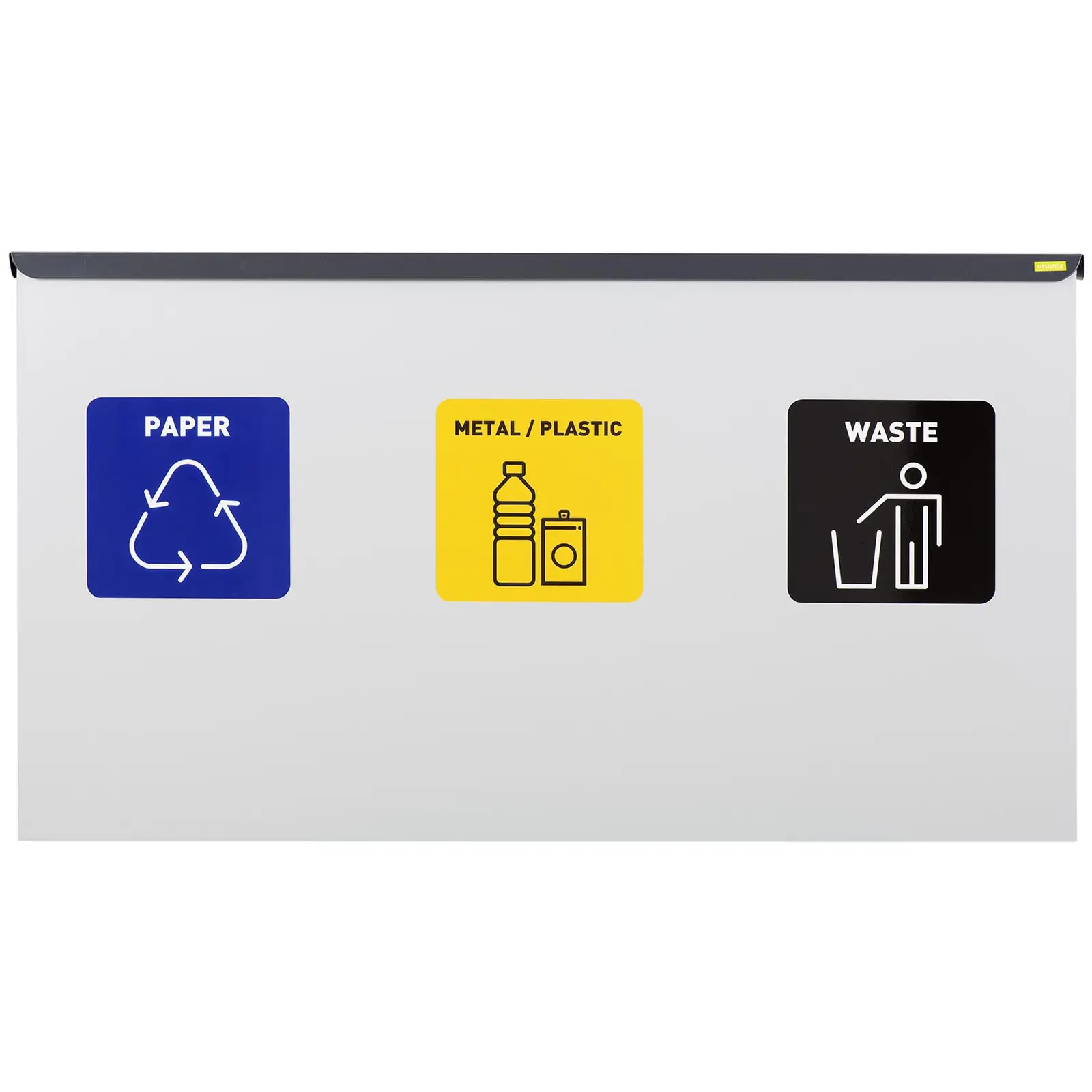 Waste Bin - 180 L - grey