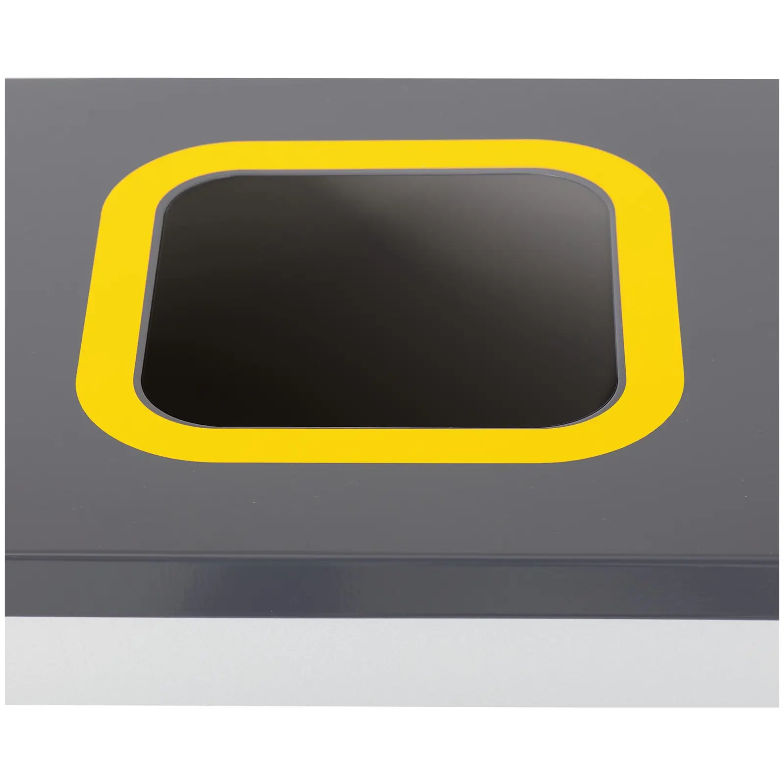 Poubelle rectangulaire - 180 l - Silver (Volume: 180 l)