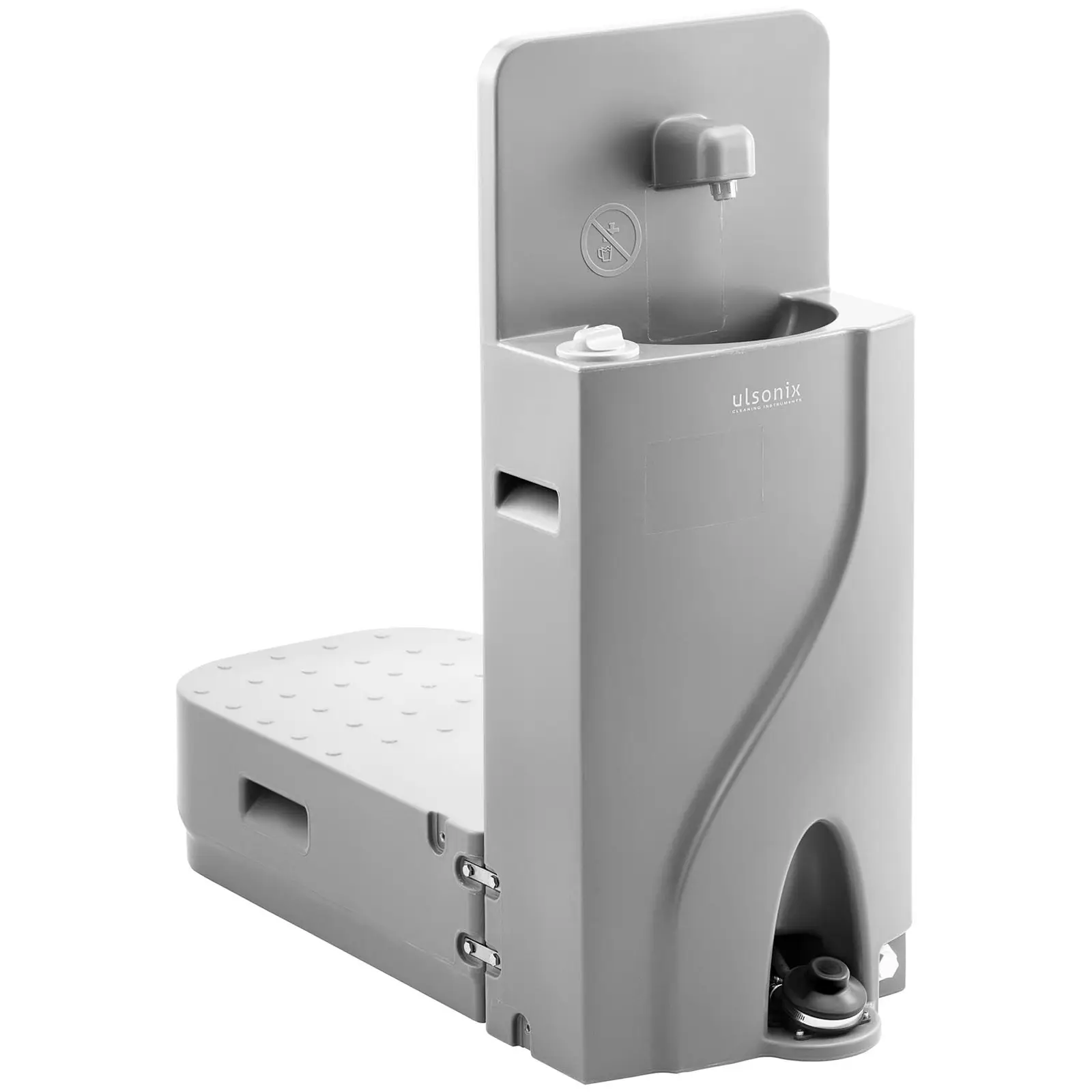 Lave-main autonome - 65 l - Avec distributeurs de savon et support à papier - 2