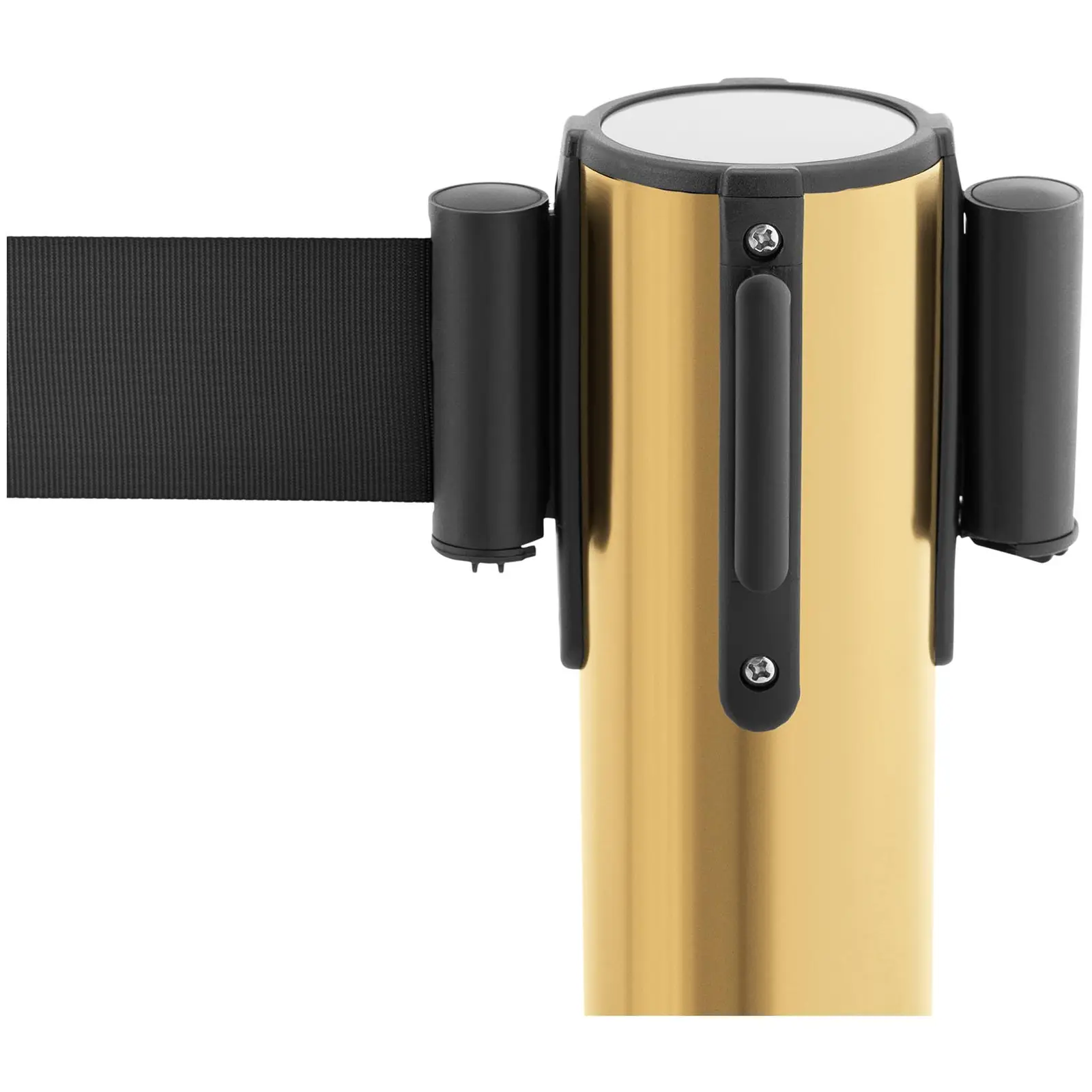 2 Barrier Stands with Strap - 200 cm - colour - gold