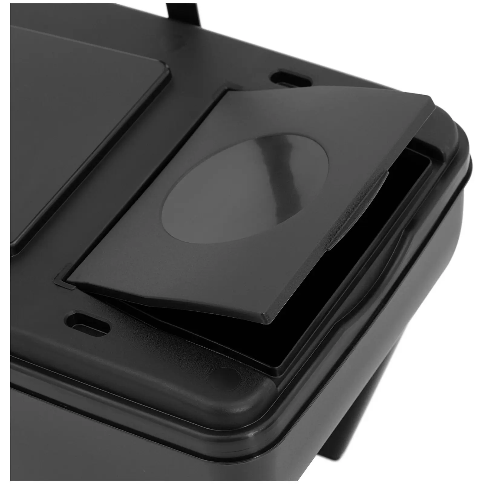 Bidone Spazzatura 240 Lt, UNI EN 840, Colore Grigio - Foto 5