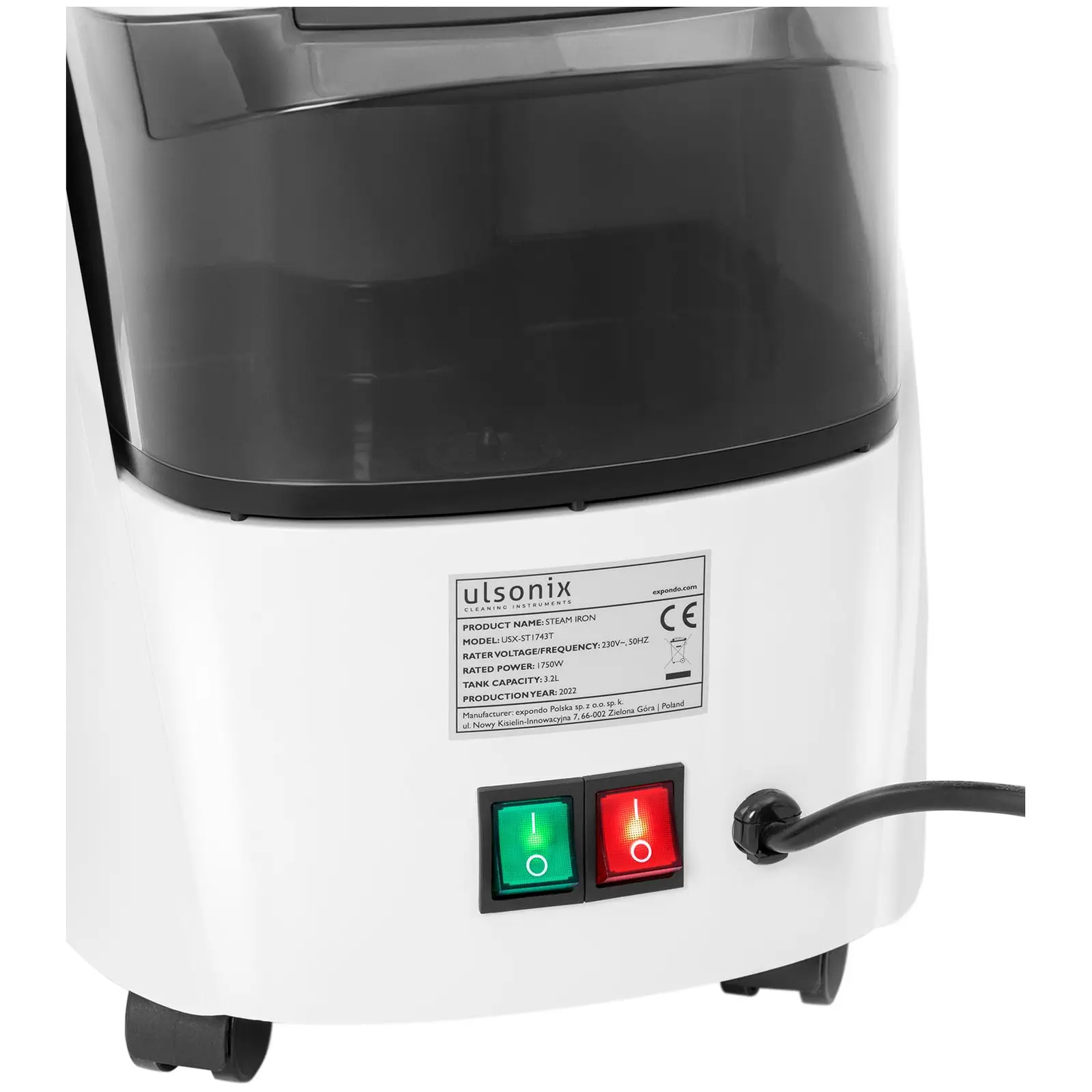 B-Ware Dampfglätter - 2 Stufen - 1750 W - 3,2 L - 80 min