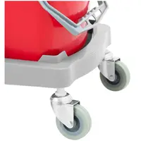 Čisticí vozík s lisem - 2 kbelíky - 2 x 17 l