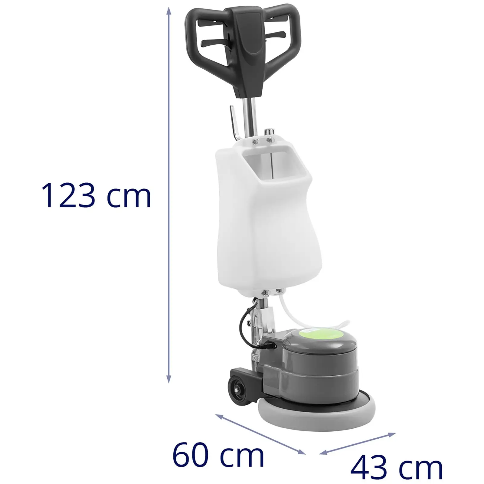 Jednokotoučový stroj - 33 cm - 8 l (Napětí [V]: 220)