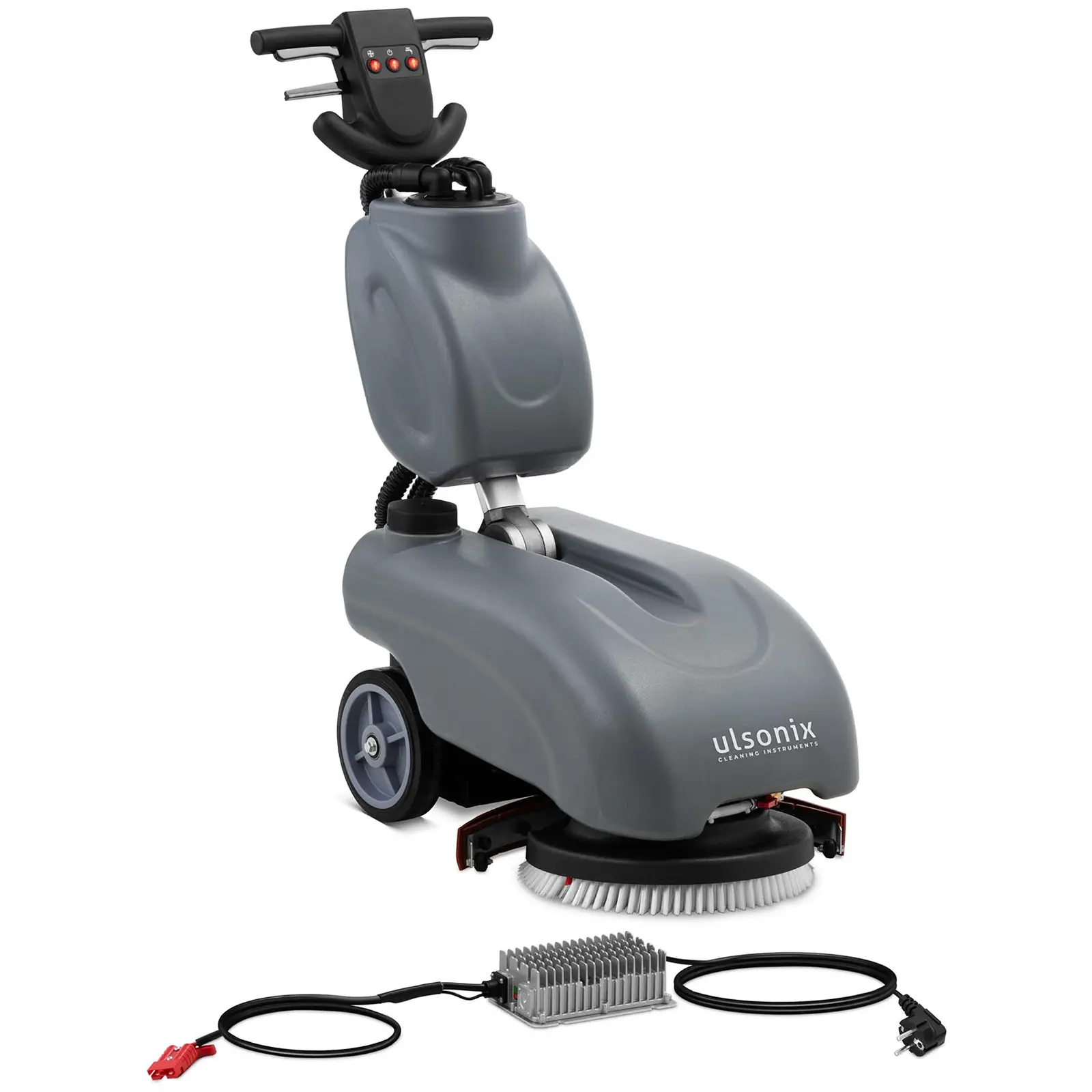 Gulvvasker batteri - 35,6 cm - 1500 m² pr. time - hånddrevet