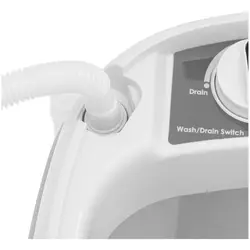 Mini machine à laver - semi-automatique - avec fonction essorage - 4.5 kg - 260 W