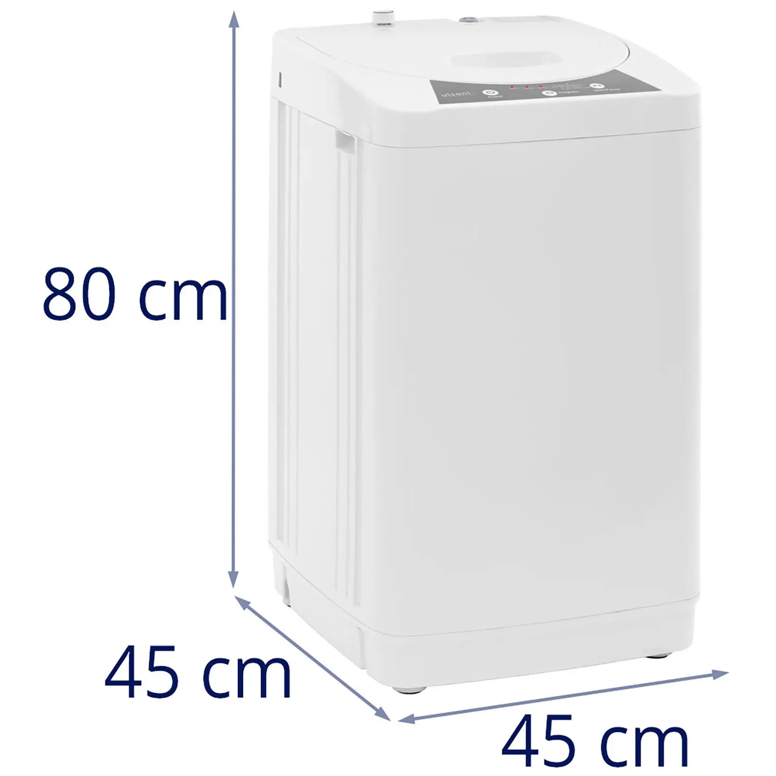 Mini-vaskemaskine - fuldautomatisk - 4,2 kg - 230 W