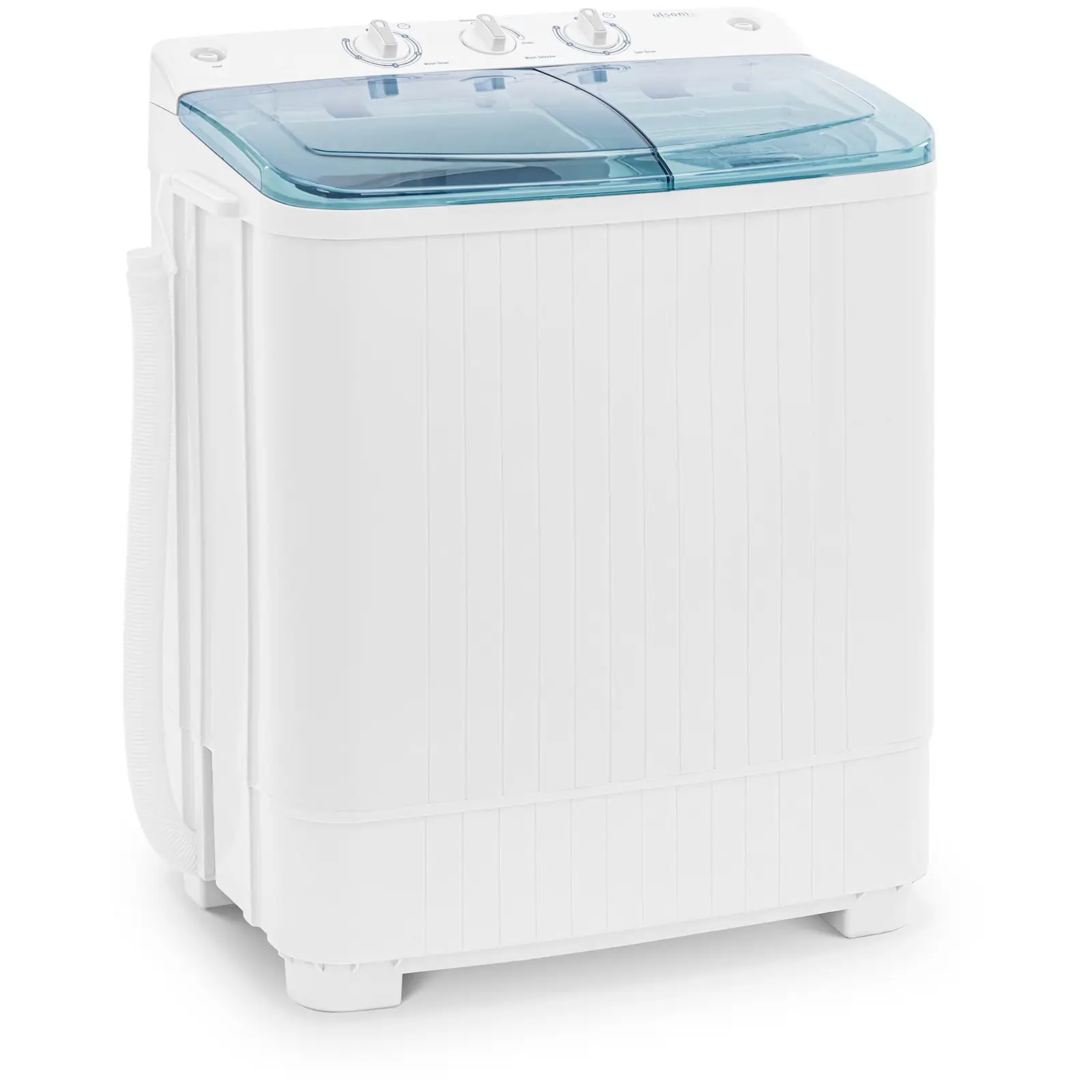 Mini lavatrice - Semiautomatica - Con centrifuga separata - 5 kg - 280 kg