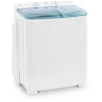 mini wasmachine - halfautomaat - met apart centrifugeren - 5 kg - 280 W