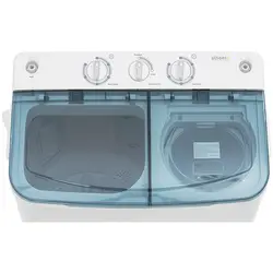 Portabel tvättmaskin - Halvautomatisk - Med separat centrifugering - 5 kg - 280 W