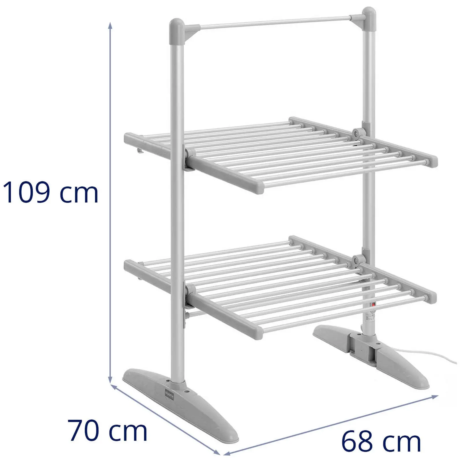 Heated Clothes Airer - 24 heating rods