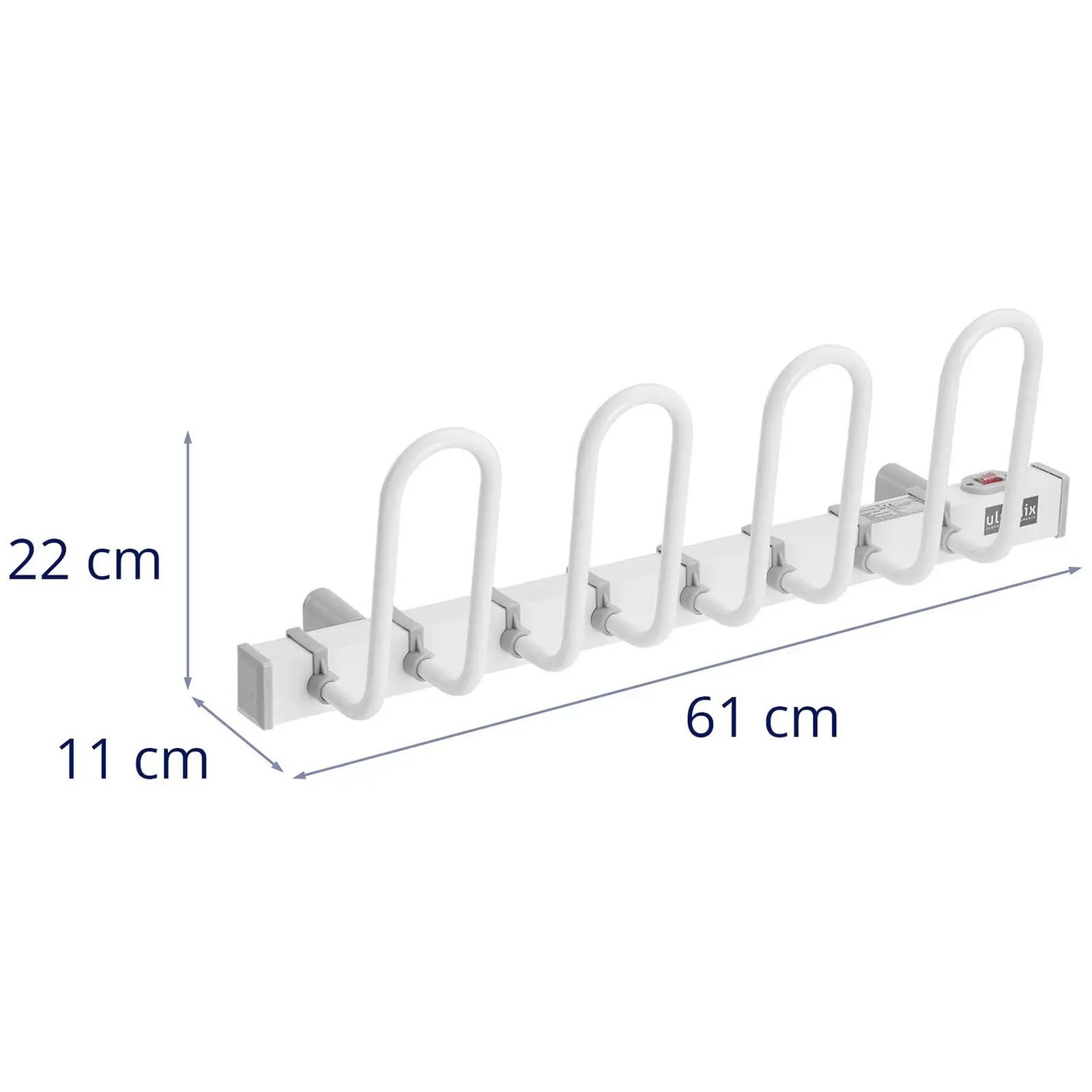 Elektrický sušák na boty - montáž na stěnu - 2 páry bot, holínky, rukavice, klobouky nebo bundy