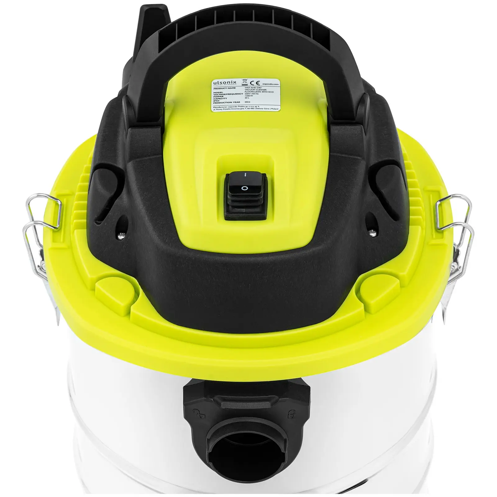 Bidone aspiratutto - 1200 W - 30 L (Ruote: Sì)