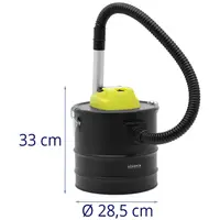 Ash vacuum cleaner - 1200 W - HEPA / fleece filter