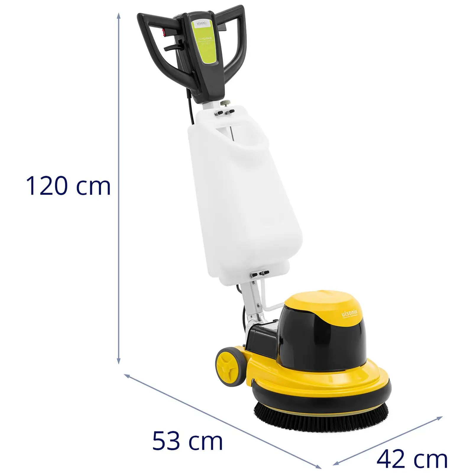 Jednokotoučový mycí stroj - 43 cm - 15 l (Výkon [W]: 1100)