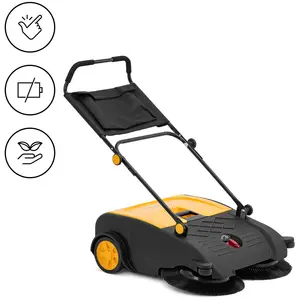 Manual Sweeper - 2 side brushes - 2300 m²/h