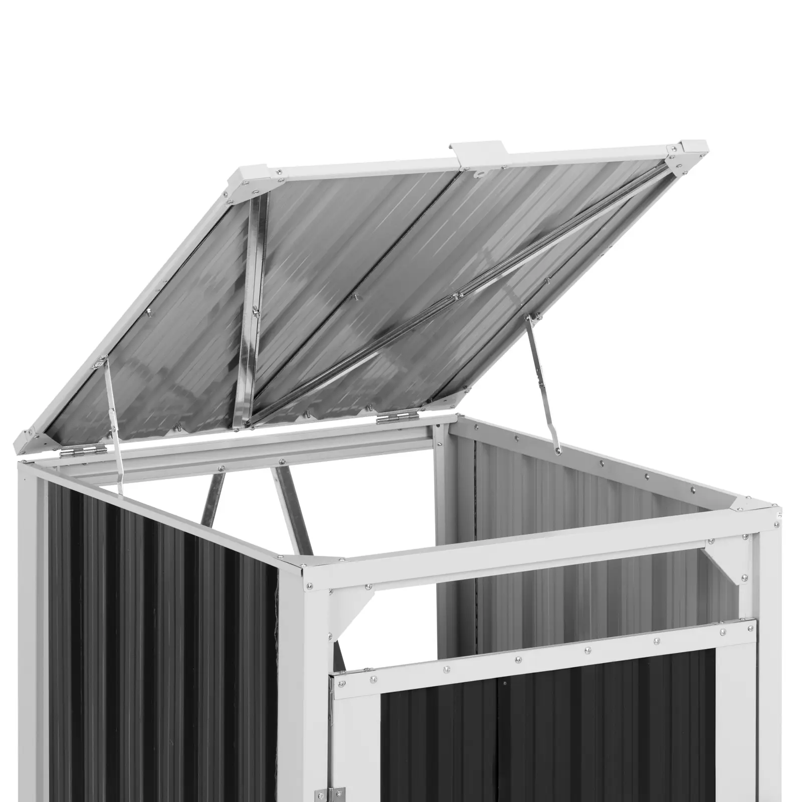 Wheelie Bin Storage - 240 l - grey