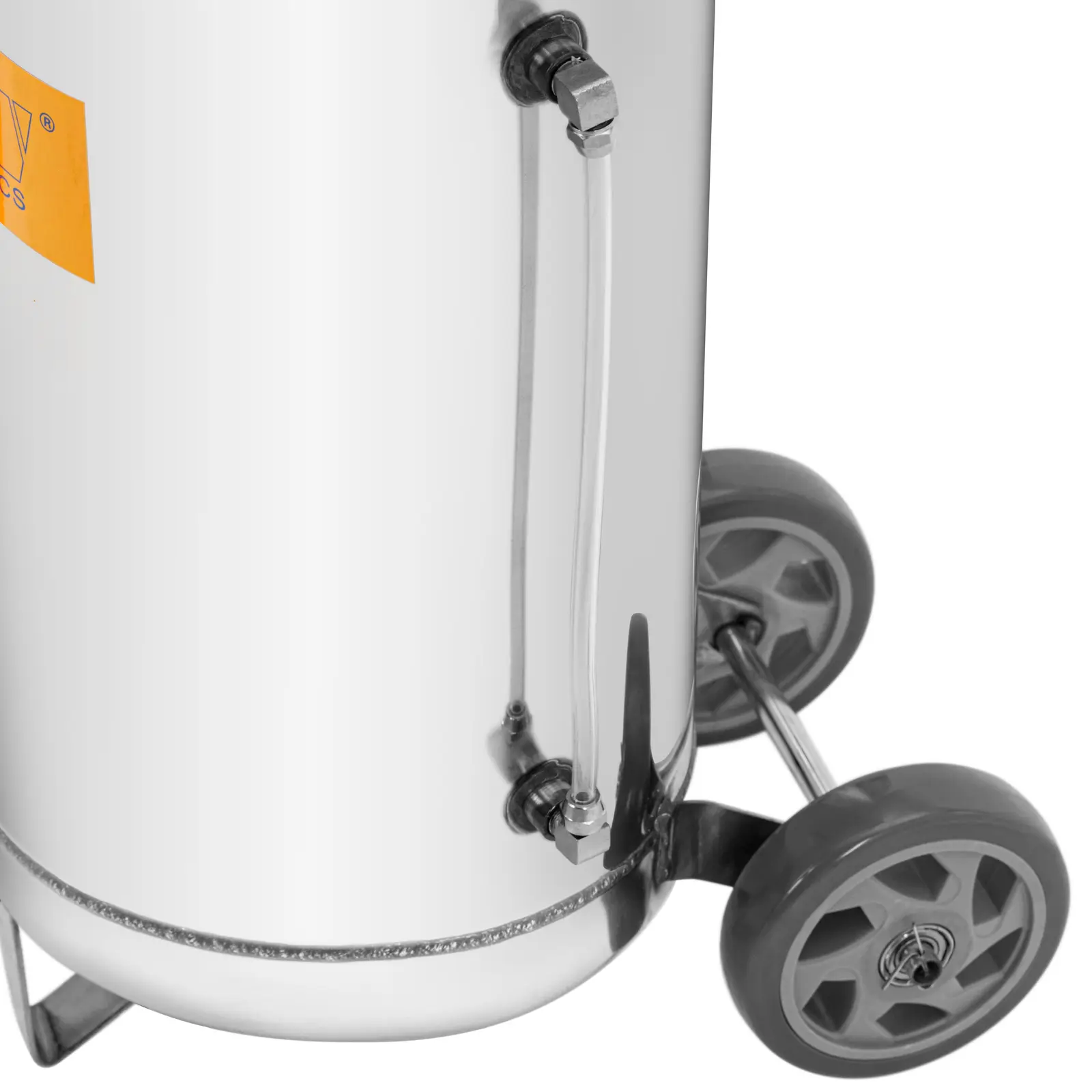 Pulverizator de spumă cu rezervor presurizat - 50 l - furtun 10 m - 2 roți