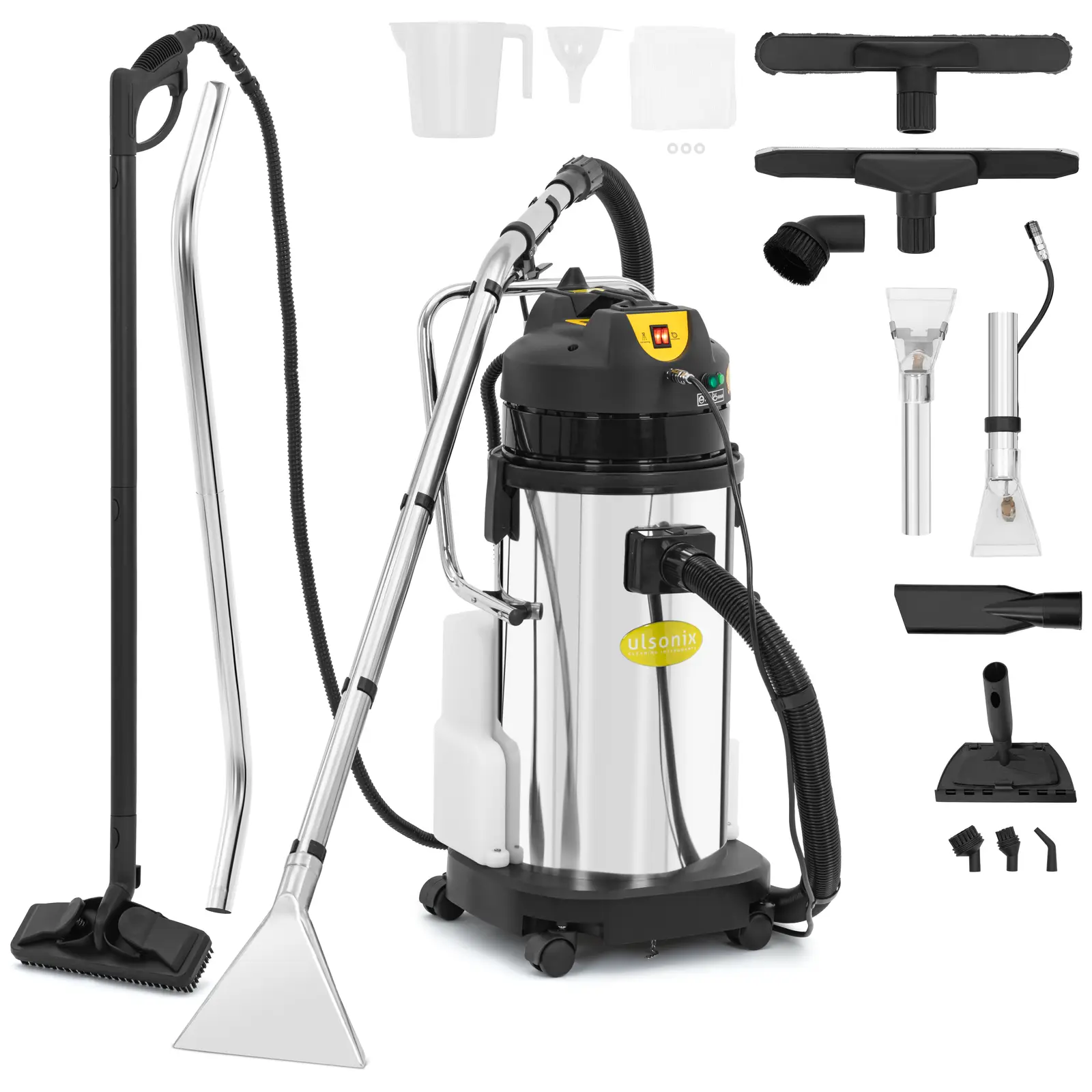 Nettoyeur vapeur - 3 000 W - Fonctions d'aspiration et de séchage