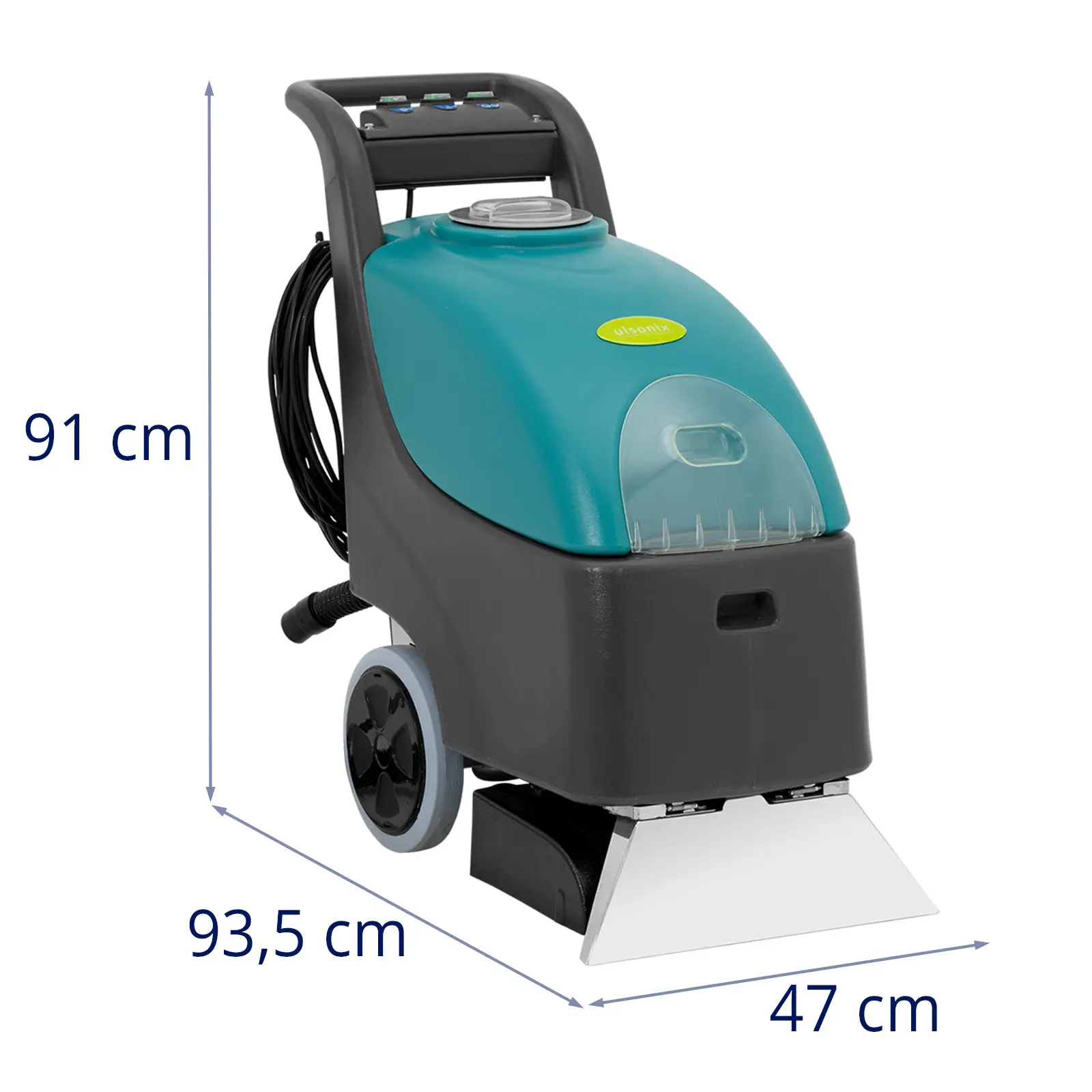 Lava tappeti - 40 cm - 220 m²/h - 1.500 W - Funzionamento manuale