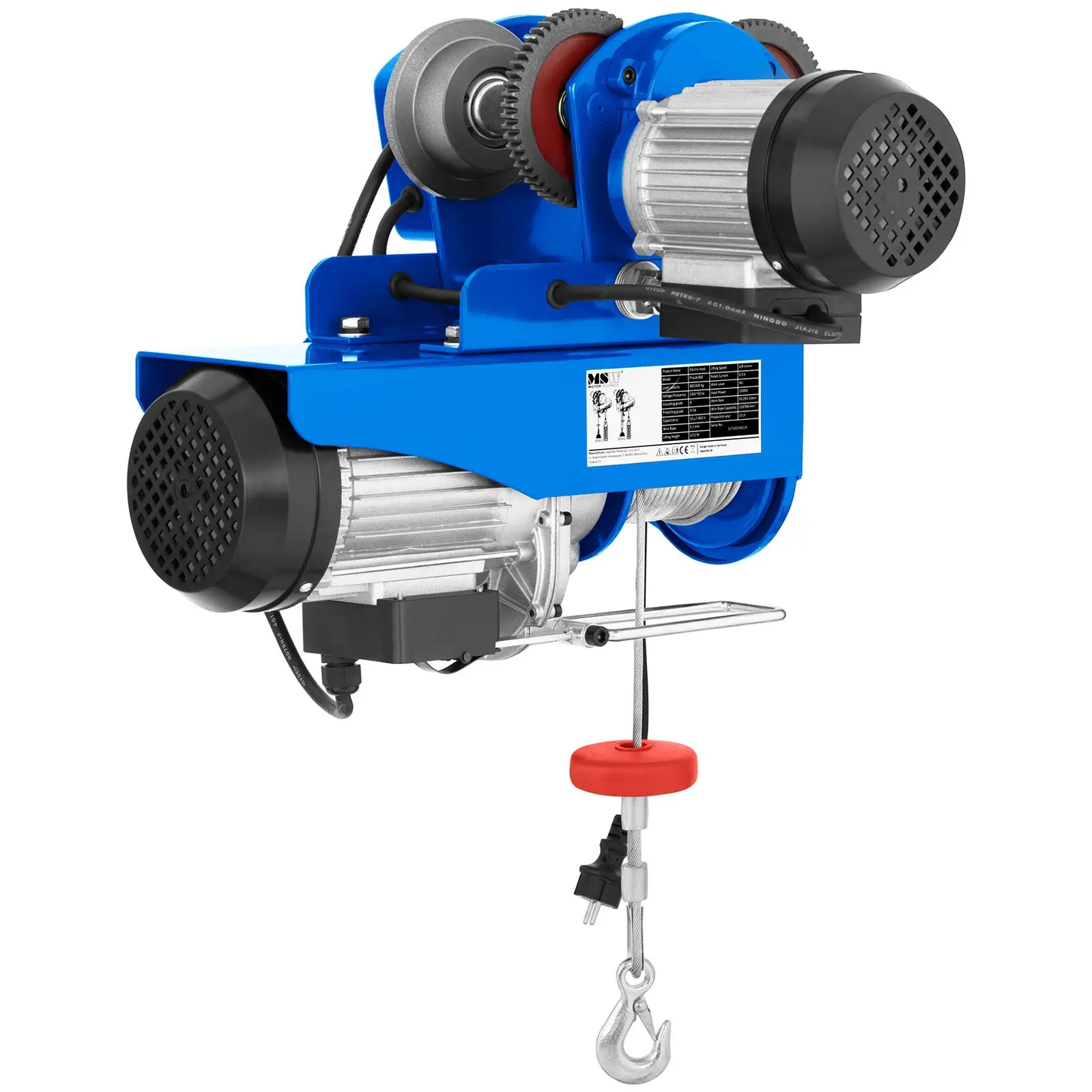 Electric Hoist with Trolley - 800 kg