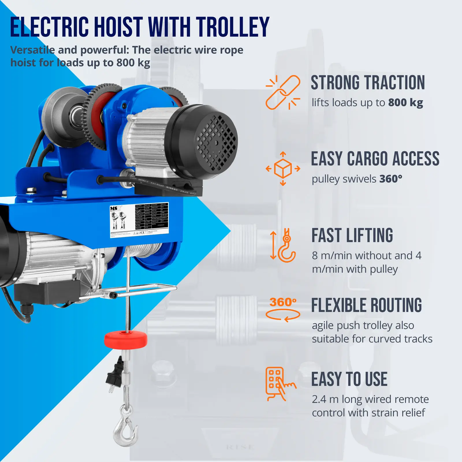 Trolley - 800 kg