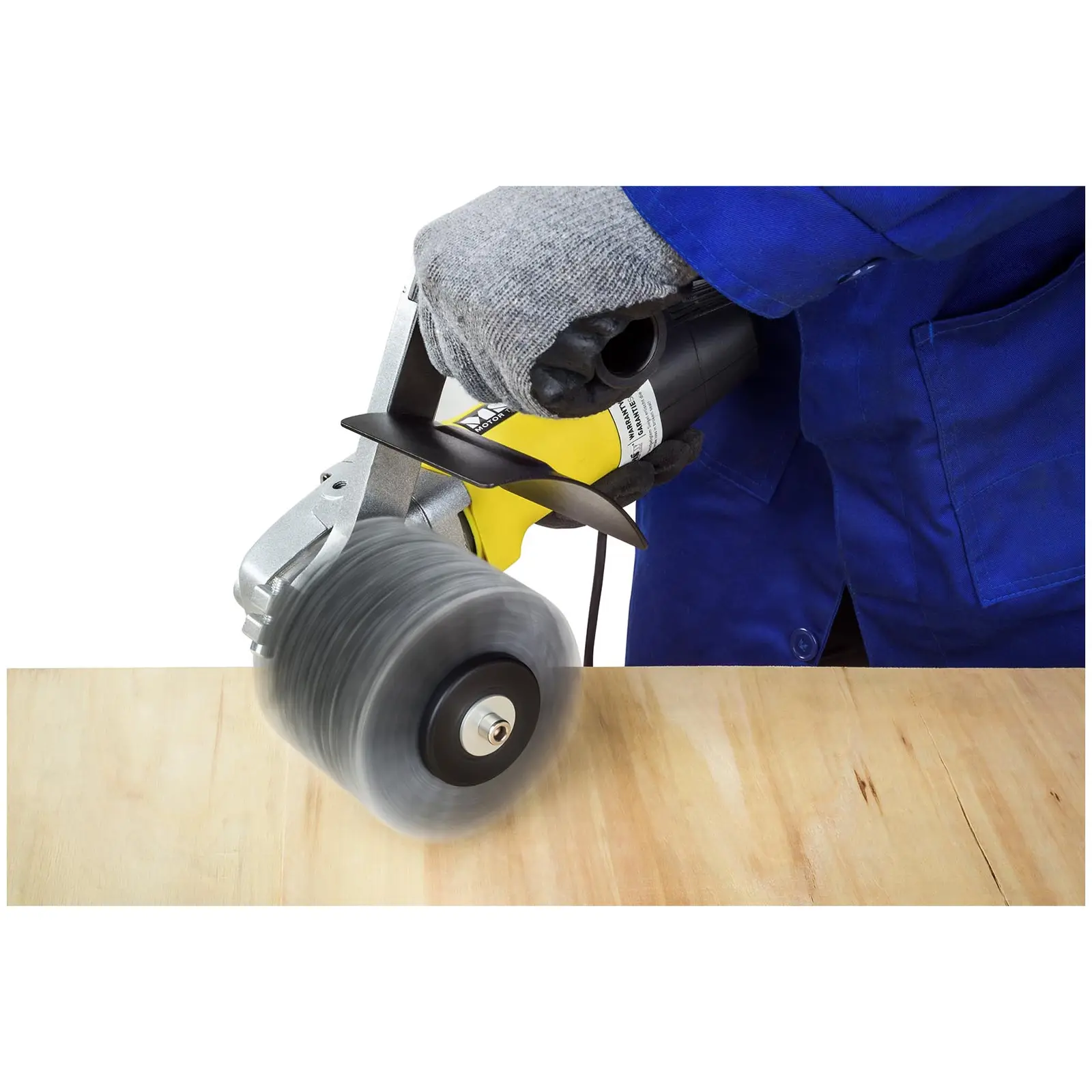 Rouleau abrasif en nylon (Diamètre de fixation: 19 mm)