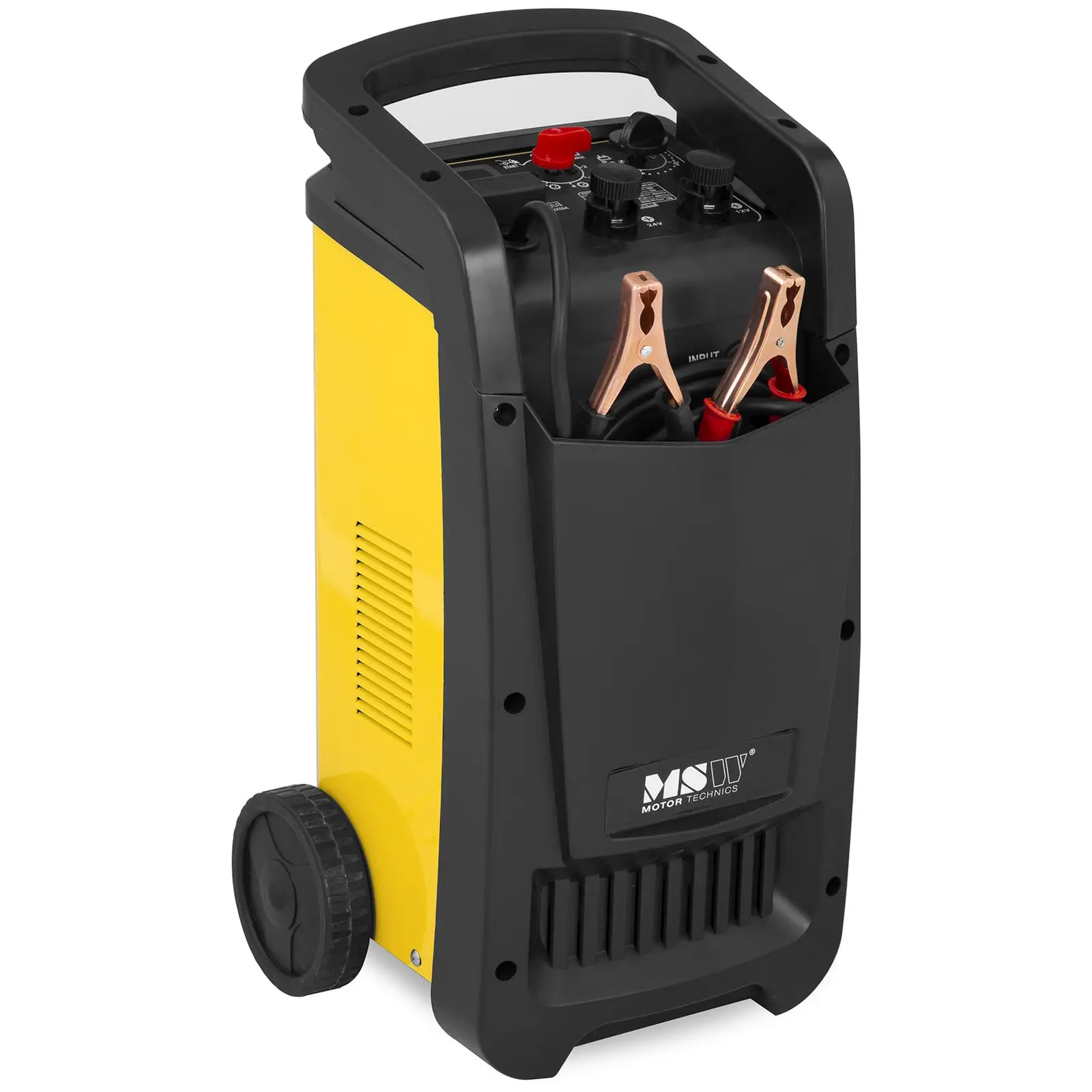 Heavy Duty Battery Charger - Jump Starter - 12/24 V - 100 A - Compact