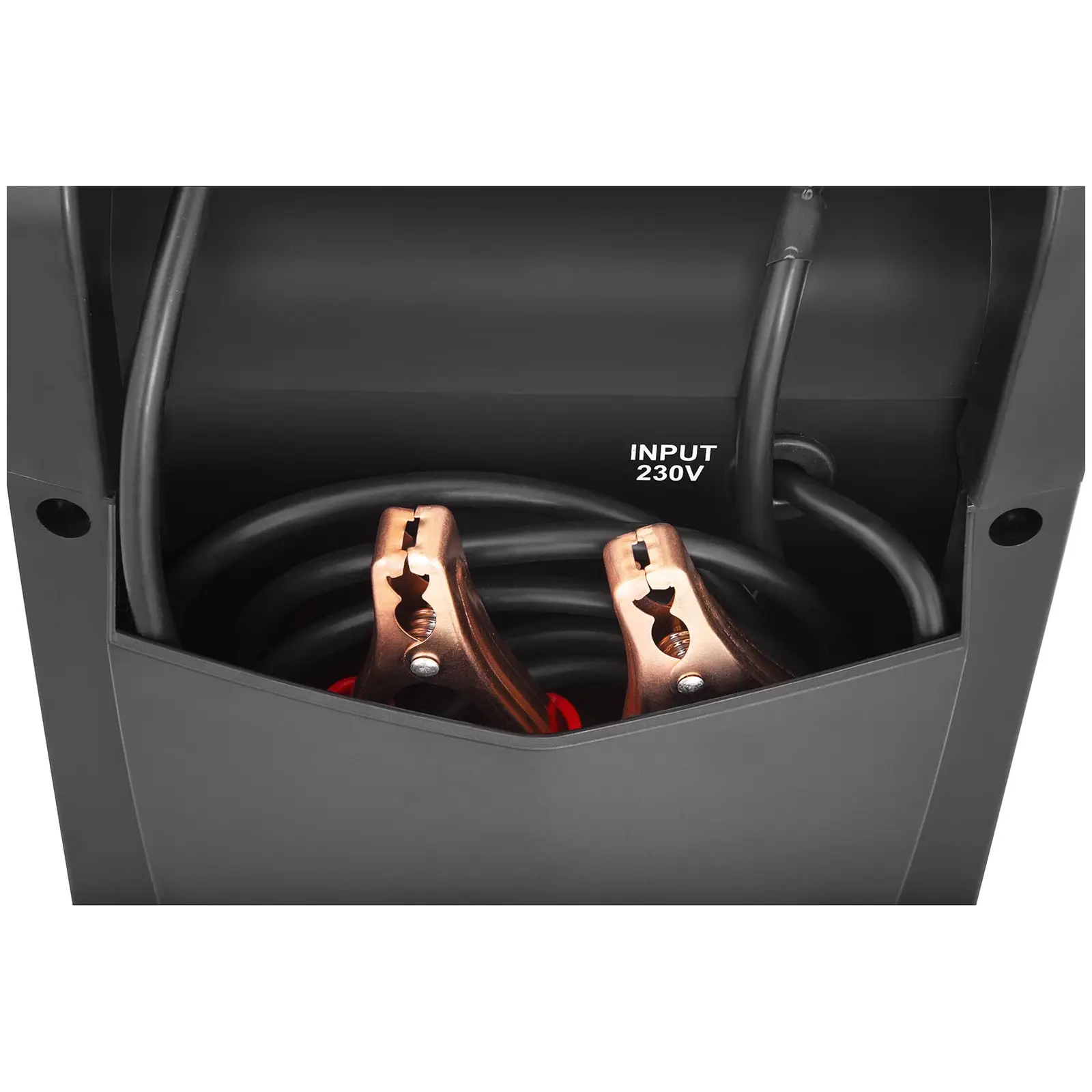 Occasion Chargeur de batterie voiture - Aide au démarrage - 12/24 V - 100 A - Compact (Longueur câble(s) avec pince (+): 2 m)