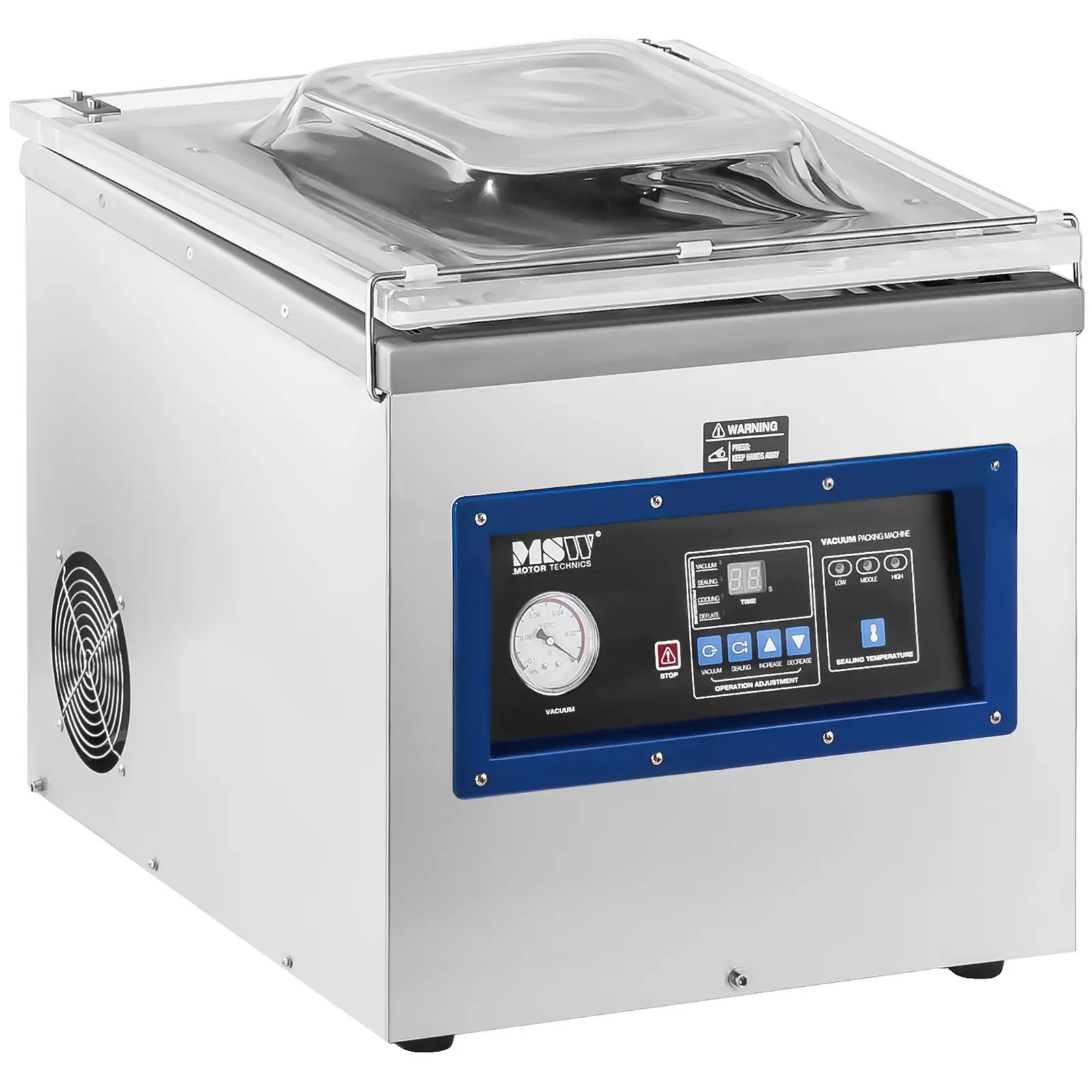 Vakuovačka-900 W-s kódovací funkcí (Maximální šířka sáčku: 40 cm)