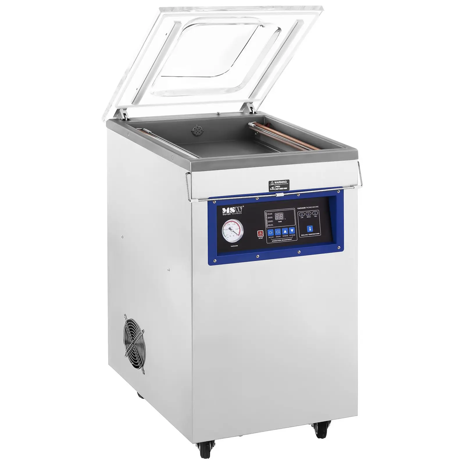 Vakuumierer - 900 W - Standgerät mit Kodierfunktion (Vakuumiergeschwindigkeit : 333.33 l/min)