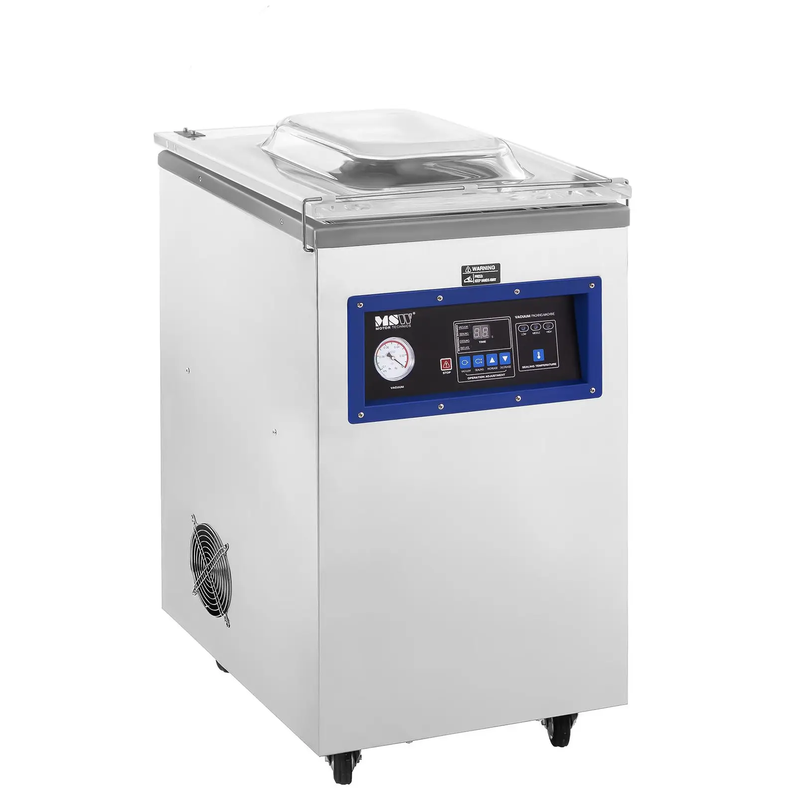 Machine sous vide - sur roulettes - 900 watts