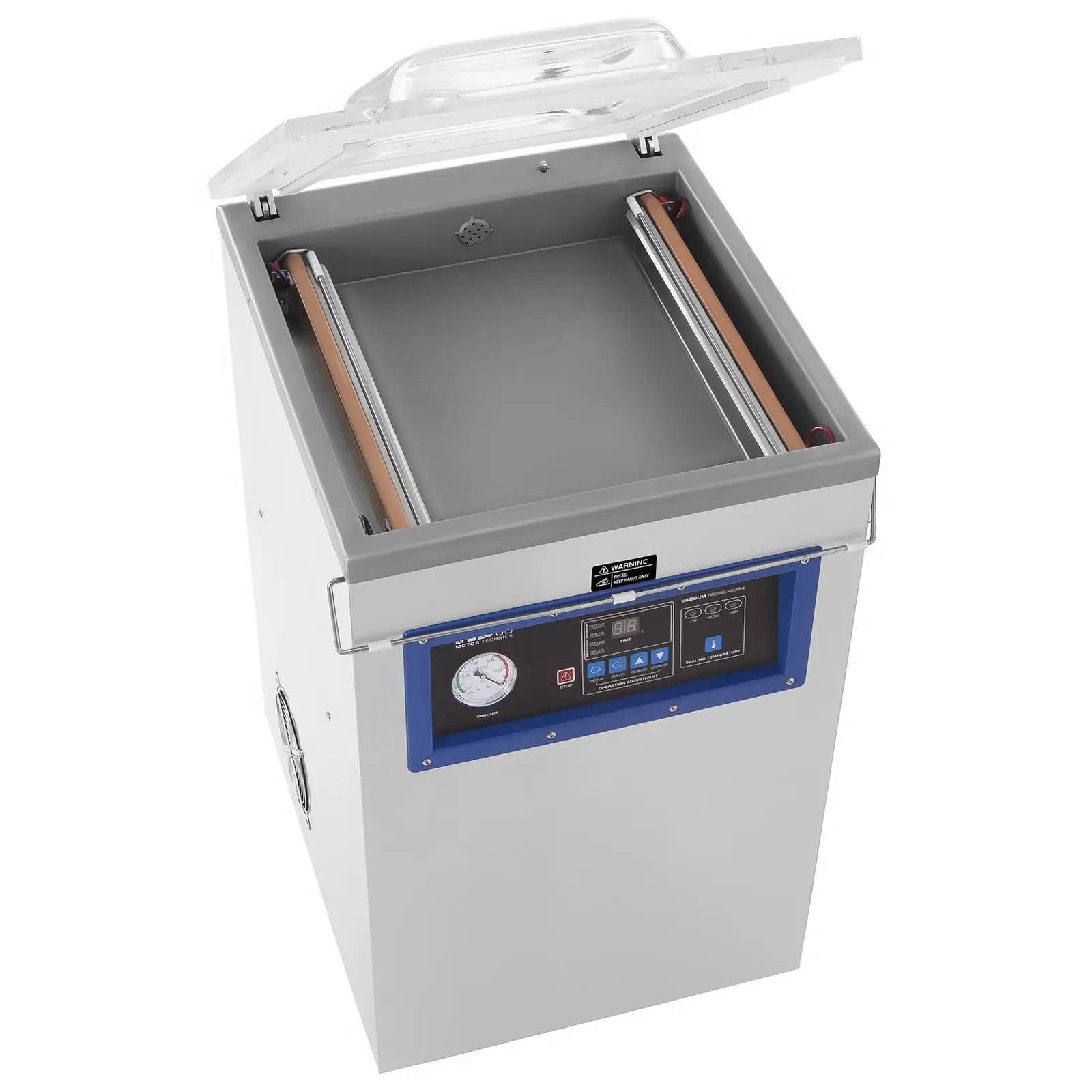 Vakuumierer - 900 W - Standgerät mit Kodierfunktion (Material: Edelstahl)