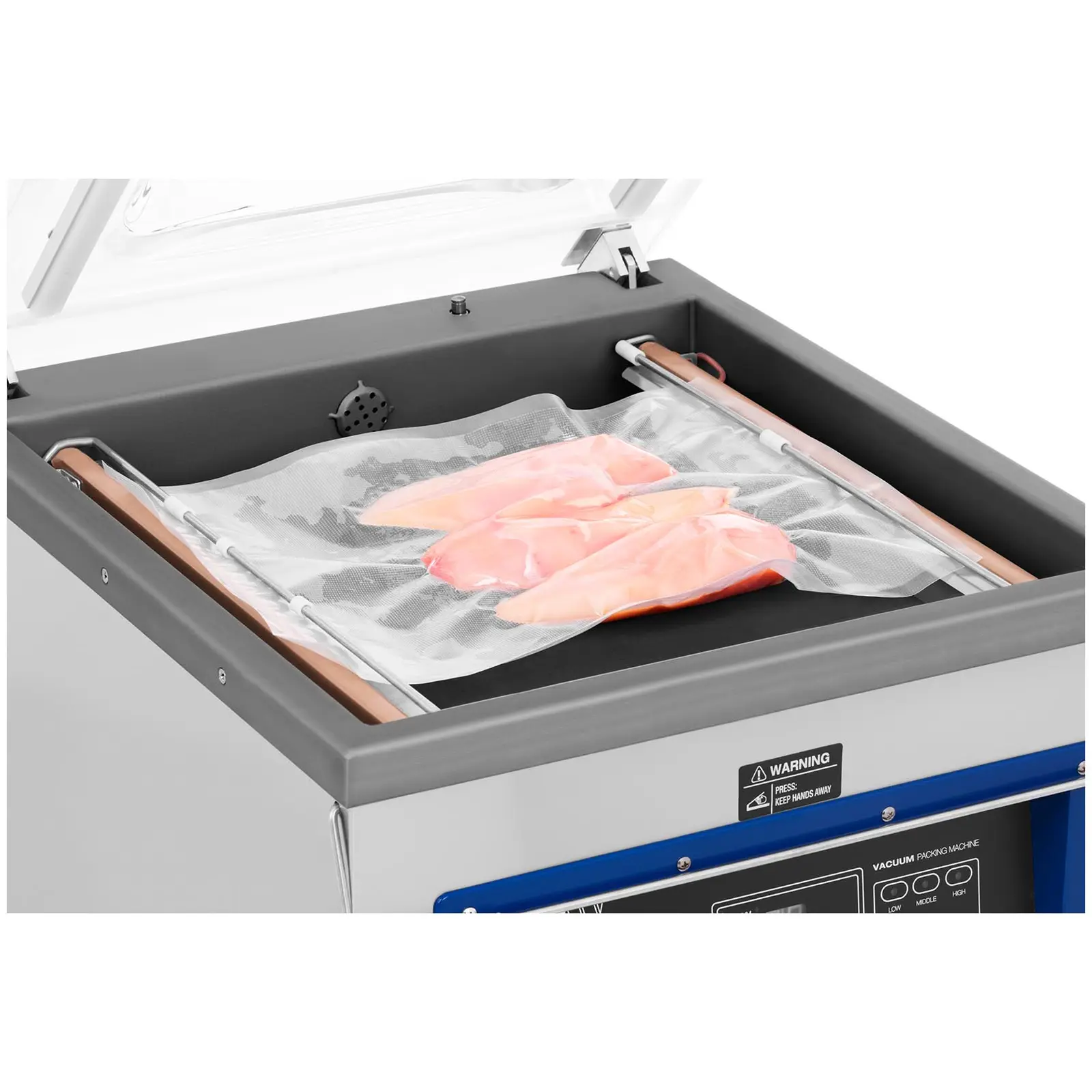 Machine sous vide - sur roulettes - 900 watts