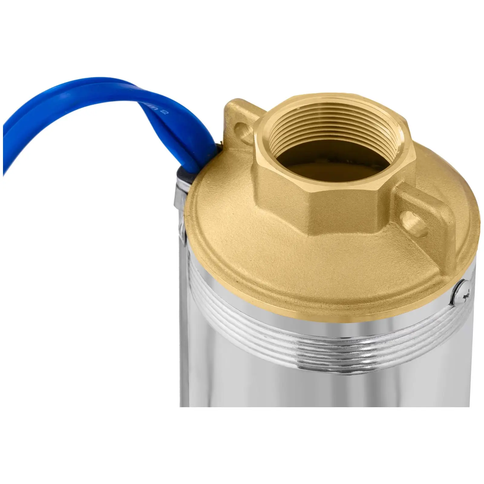 B-Ware Brunnenpumpe - 6 000 l/h - 750 W - Edelstahl (Stromkabel: 20 m)