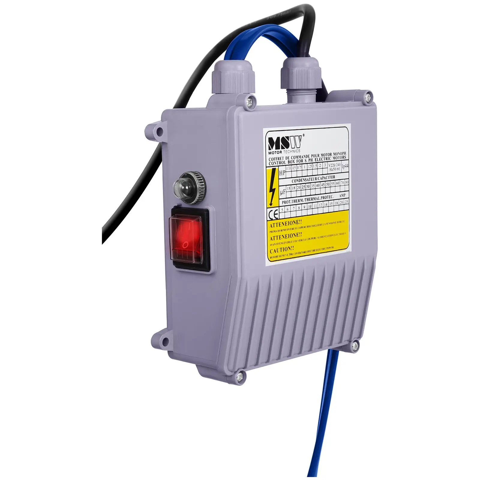 B-Ware Brunnenpumpe - 6 000 l/h - 750 W - Edelstahl (Rückschlagventil: Ja)