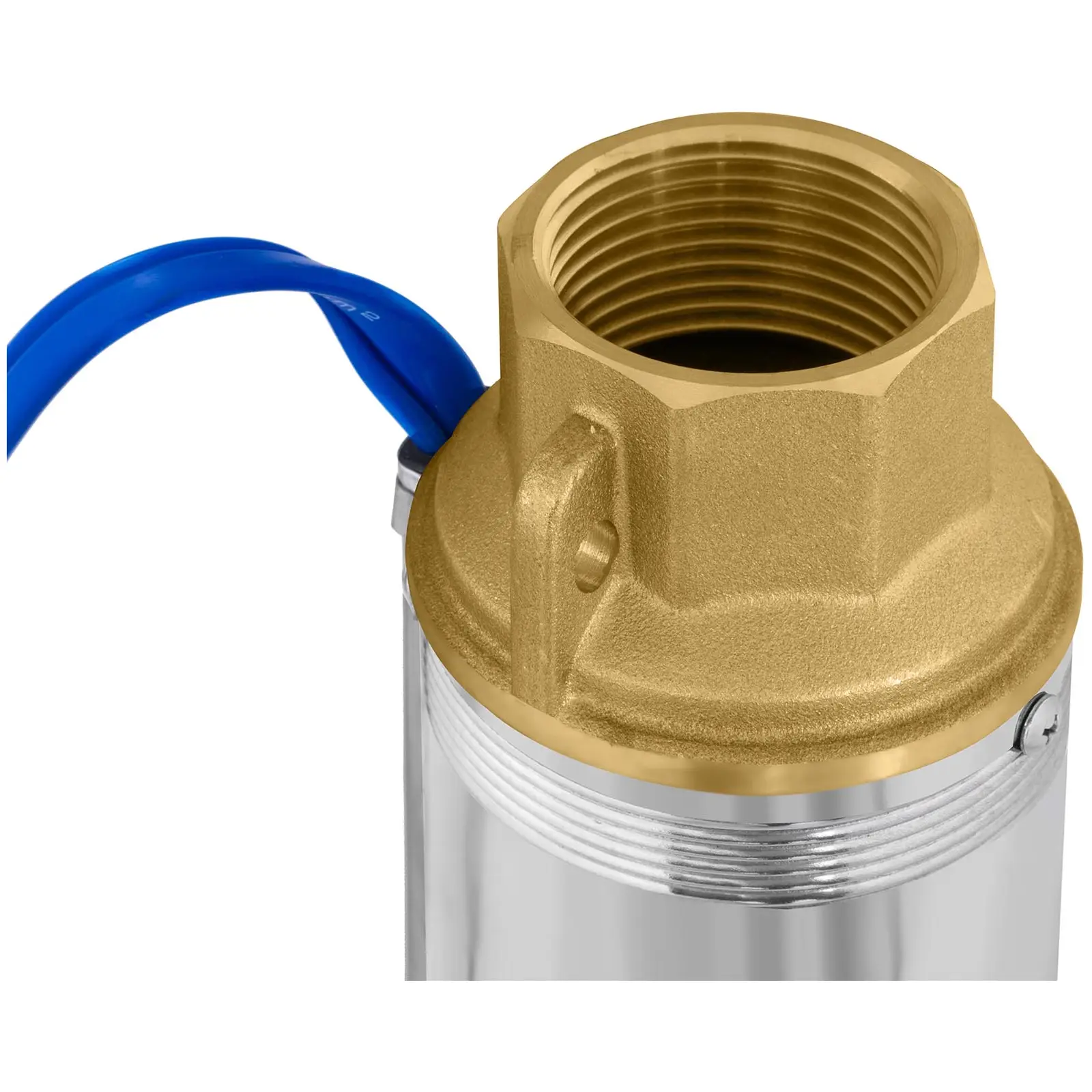 Čerpadlo do studny - 3 800 l/h - 550 W - ušlechtilá ocel (Zpětný ventil: Ano)