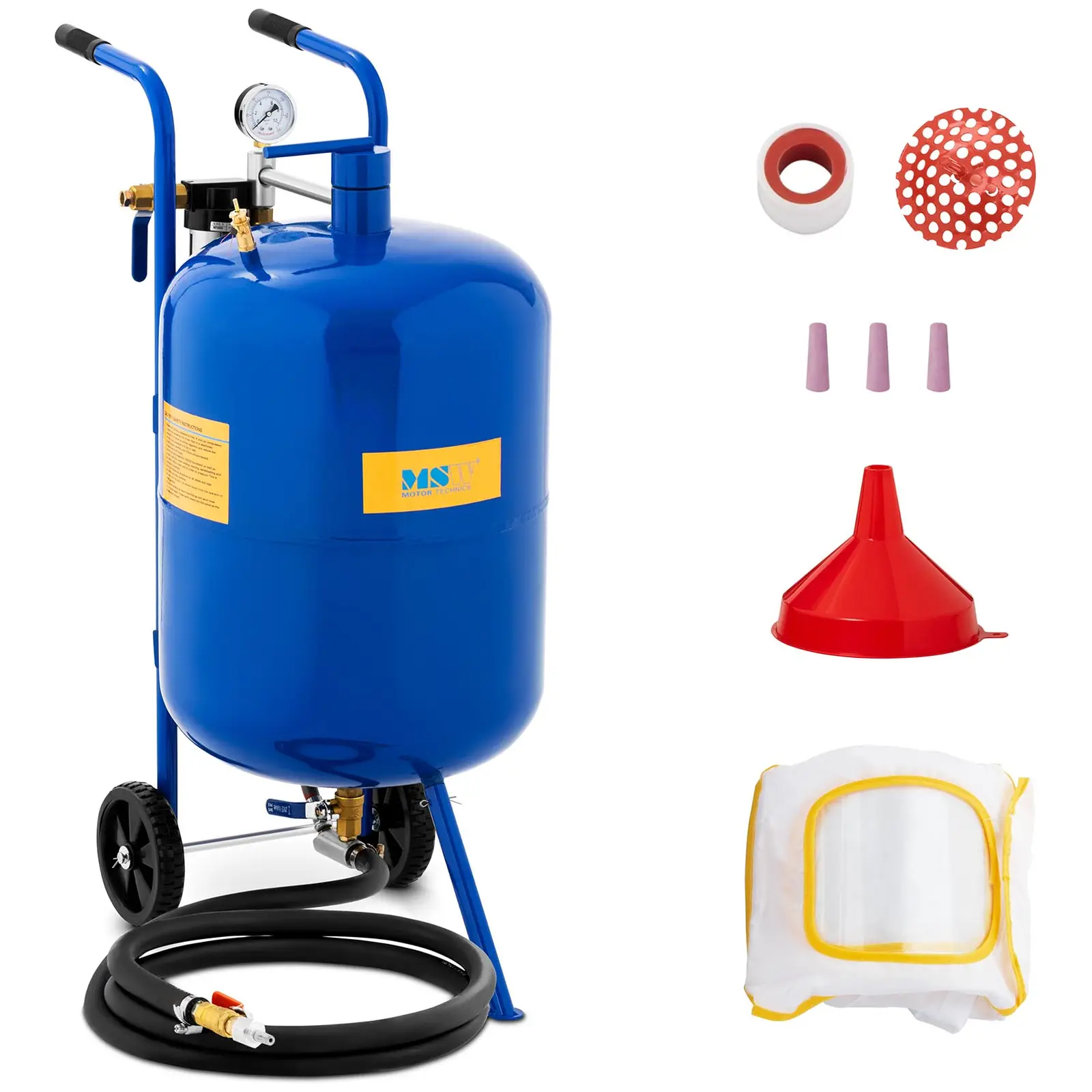 Factory second Portable Sandblaster - 76 l - 8.6 bar