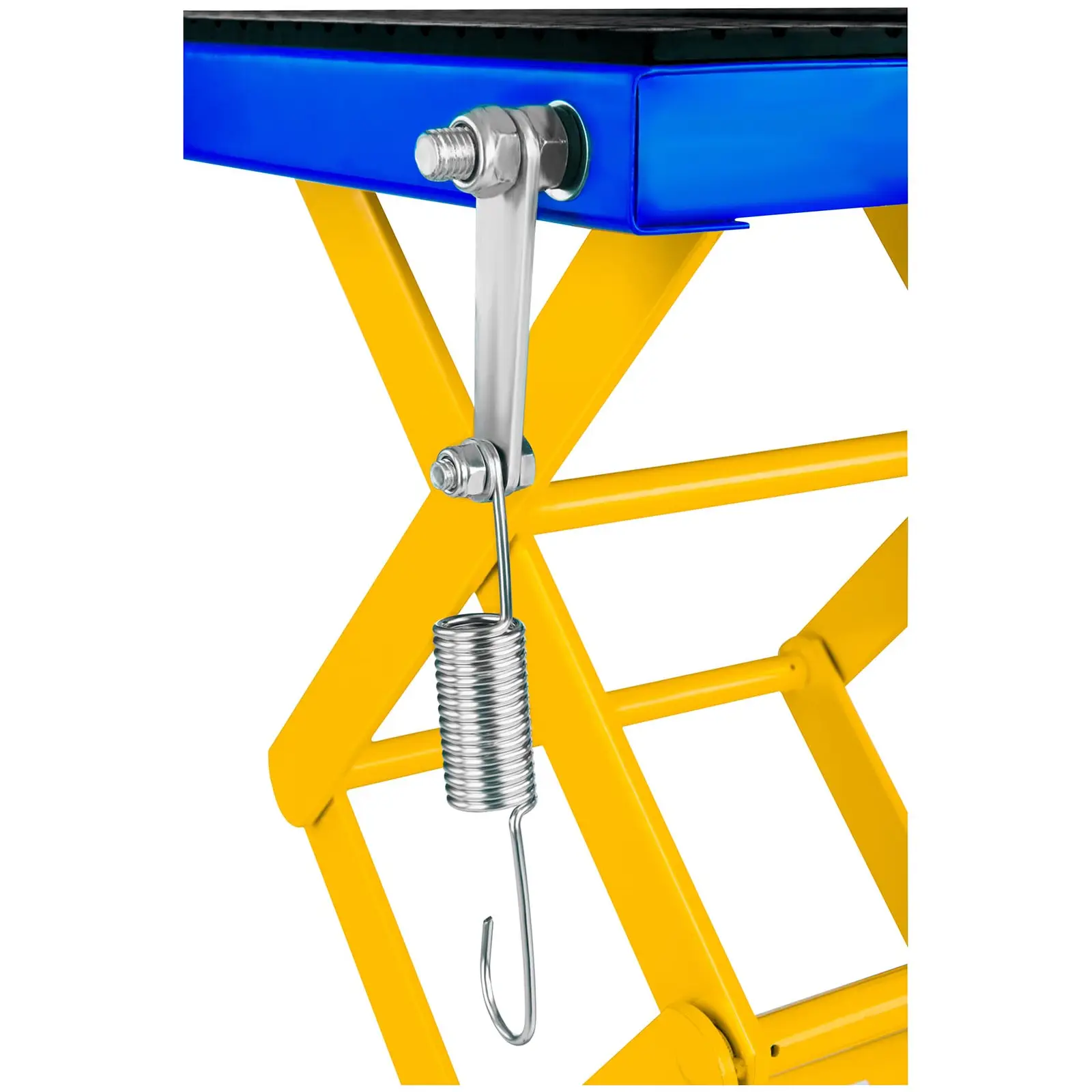 B-zboží Nůžkový zvedák - 135 kg (Barva: Modrá)