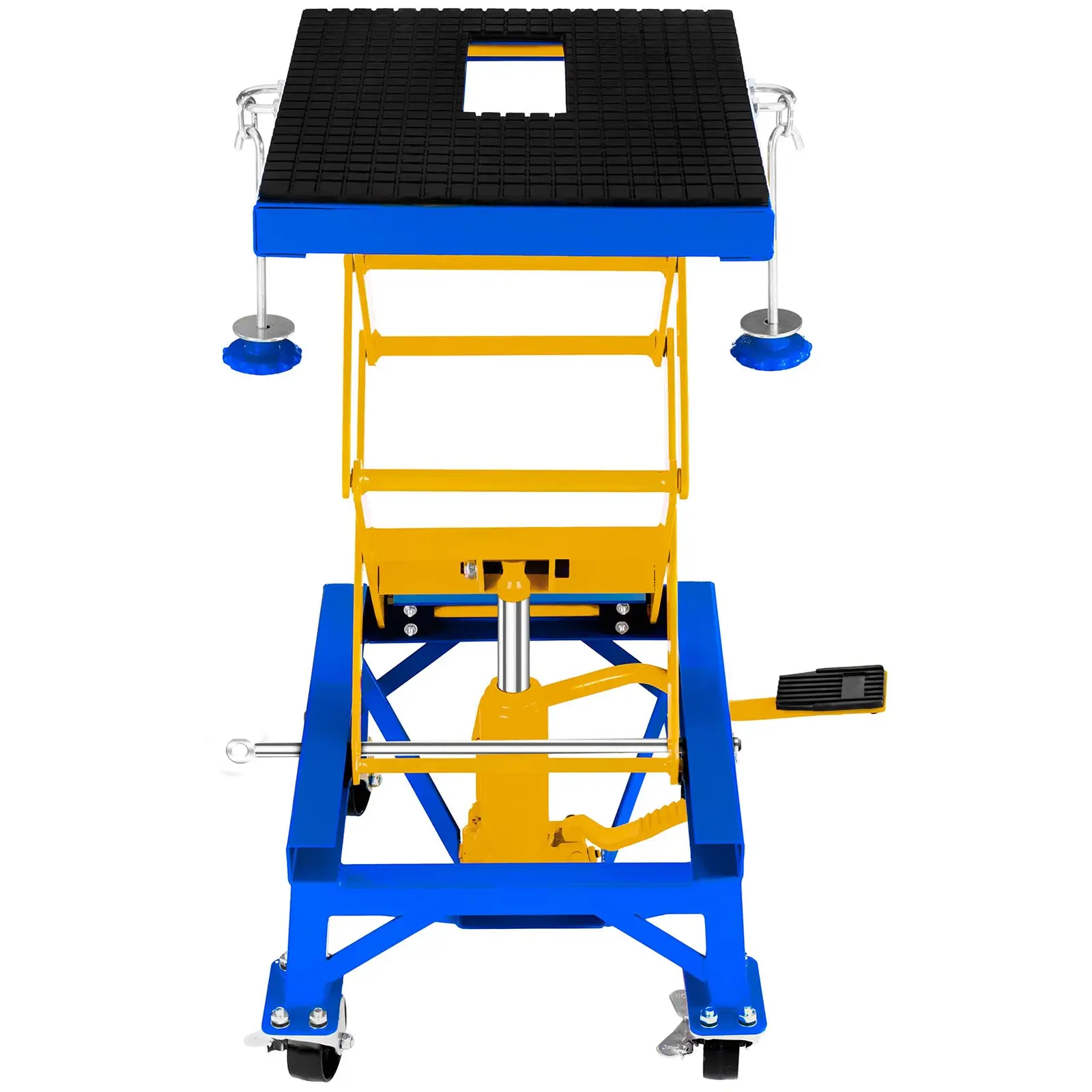 Produtos recondicionados Plataforma de elevação de tesoura com rodas - 135 kg 