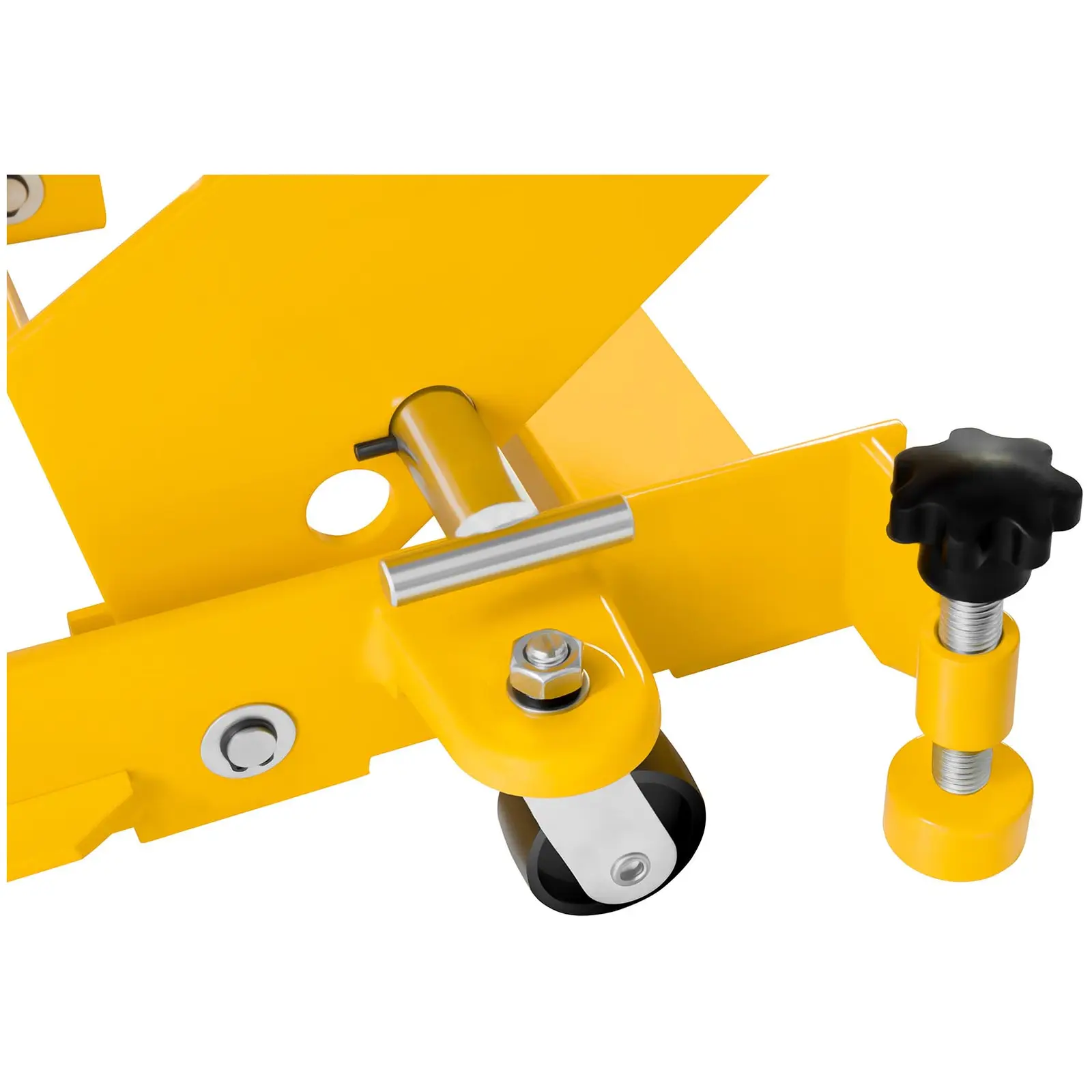 Motorradhebebühne mit Rampe - 450 kg - 220 x 68 cm (Maße Plattform [mm]: 2200 x 680)
