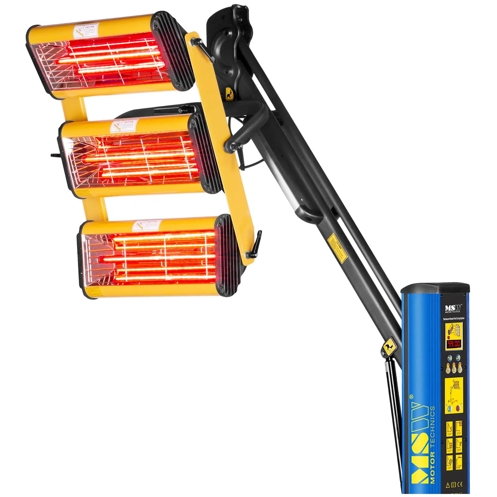 Lampada infrarossi per carrozzeria - 3300 W - 3 pannelli