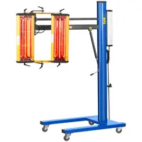Infrared Paint Dryer - 2.200 W - 2 lamps - digital display