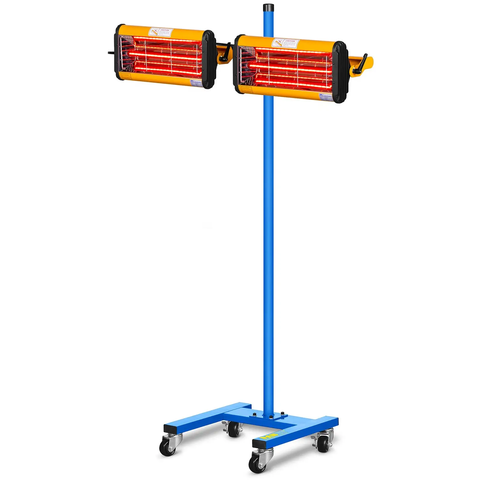 Infrarød lakktørker - 2 200 W - 2 lamper