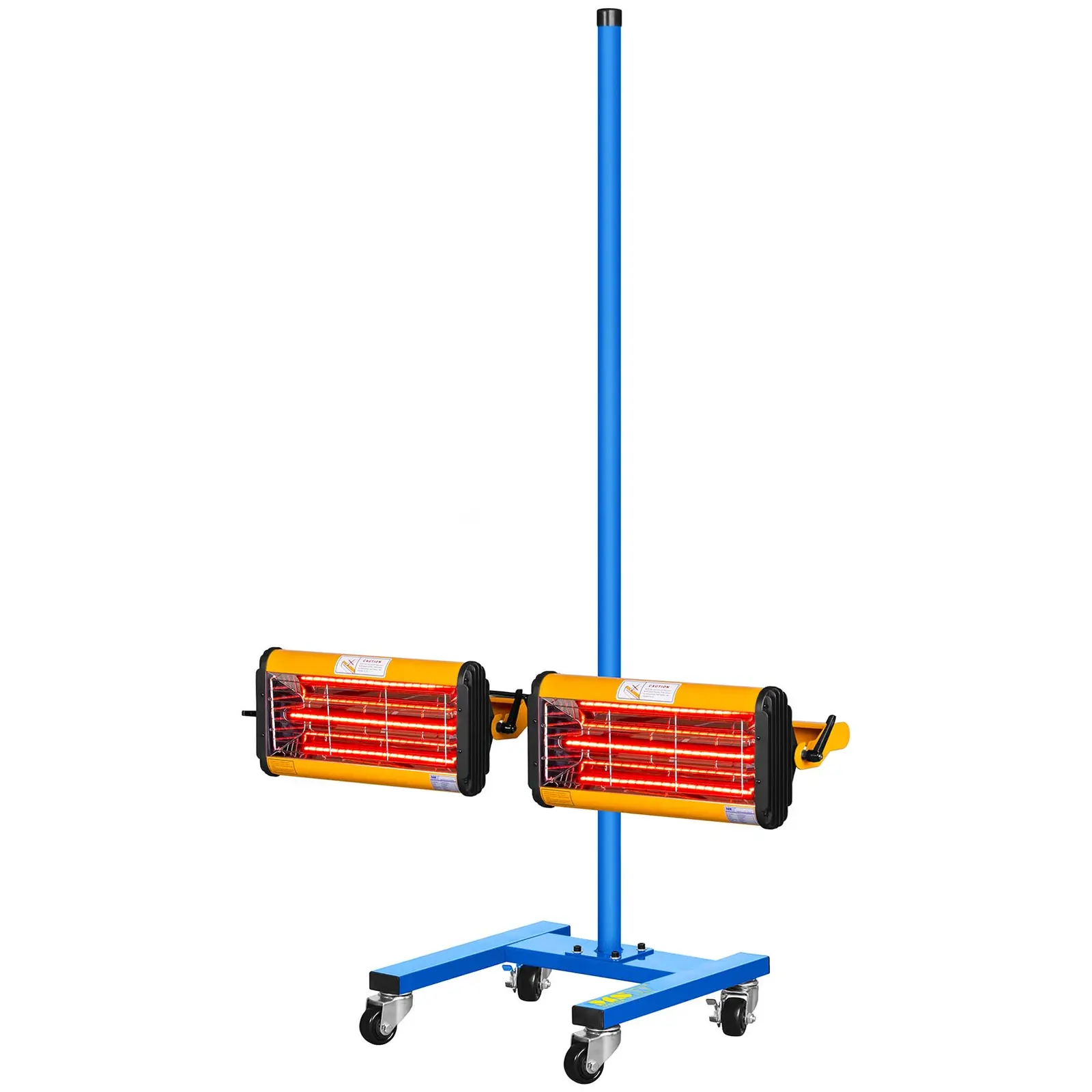 Infrarot-Lacktrockner - 2.200 W - 2 Strahler - 6