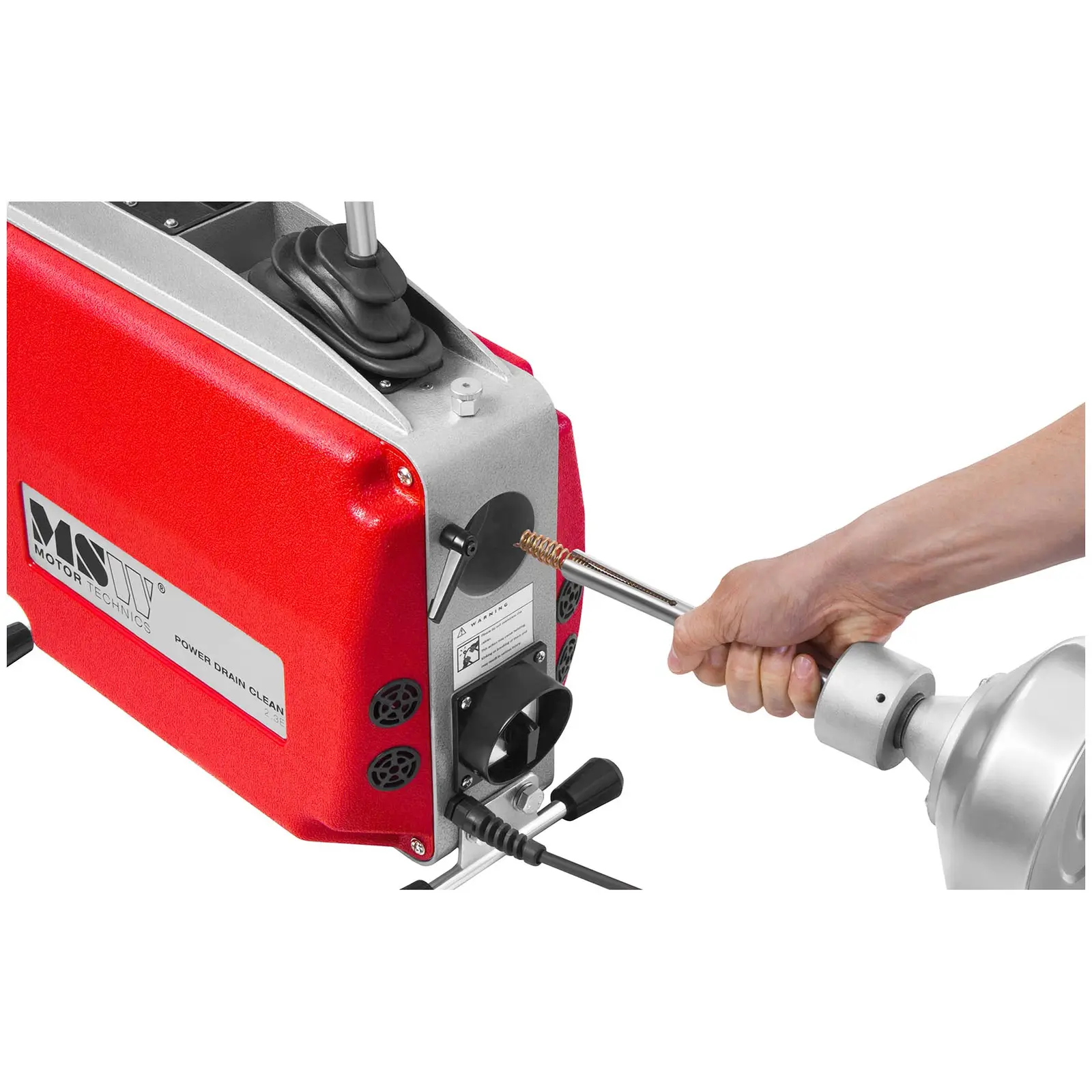 Stroj za čiščenje odtokov 570 W 400 rpm Ø 20 - 150 mm