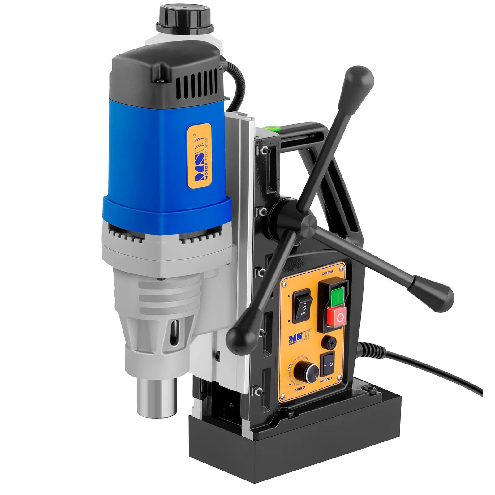 Perceuse magnétique - 1 680 watts - 370 tr / min (Niveau intégré: Oui)
