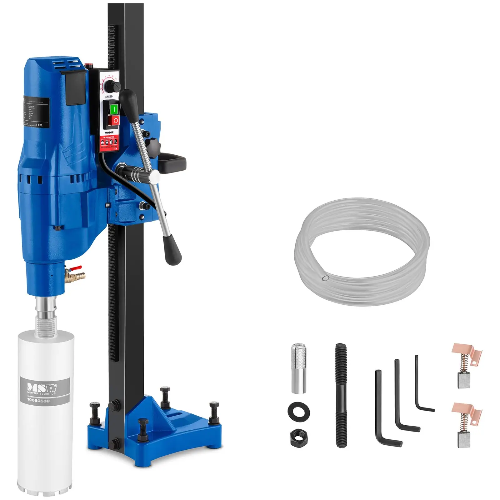 Stroj za jedrno vrtanje - 4.350 Watt - 580 vrt/min - max. Premer luknje 255 mm